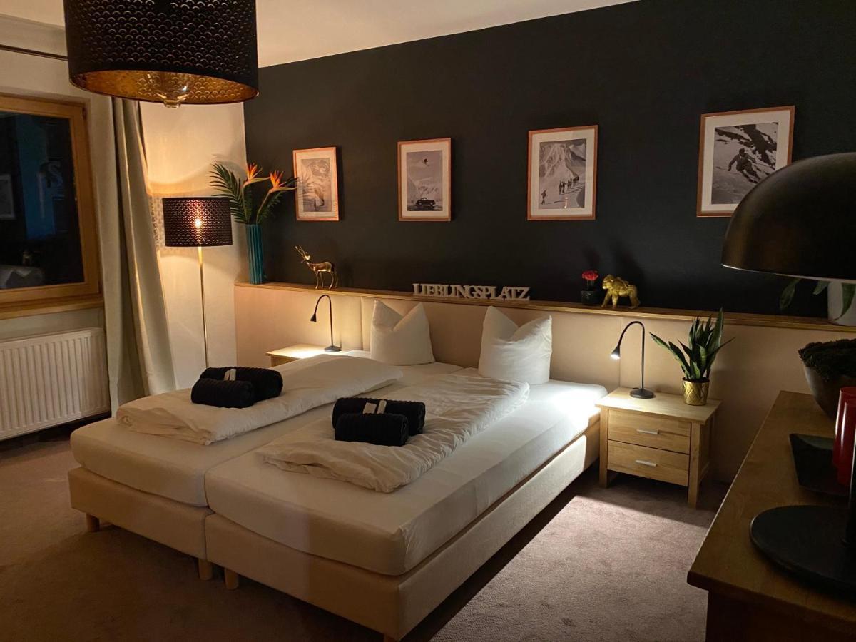Cafe Schneider Appartments ซังคท์อันทอนอัมอาร์ลแบร์ก ภายนอก รูปภาพ