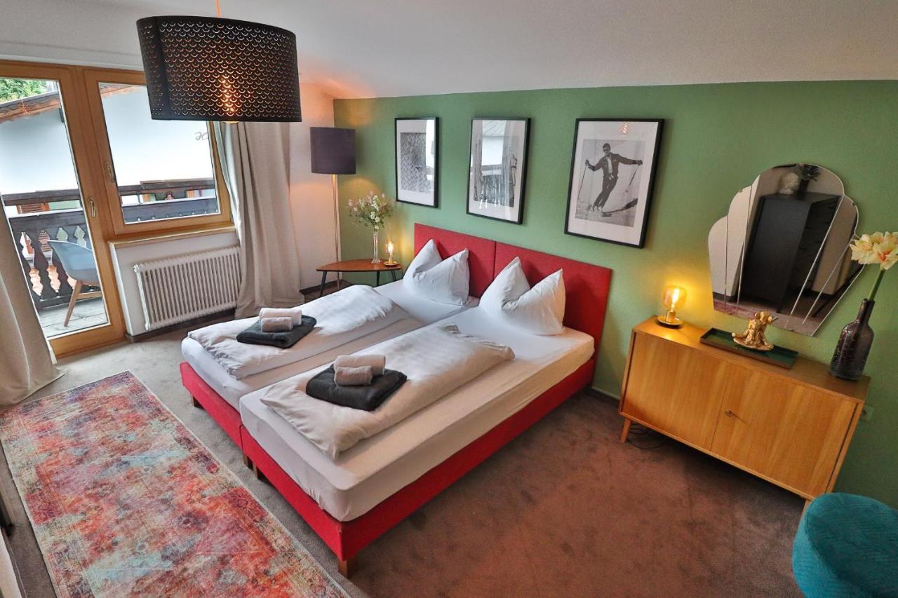 Cafe Schneider Appartments ซังคท์อันทอนอัมอาร์ลแบร์ก ภายนอก รูปภาพ