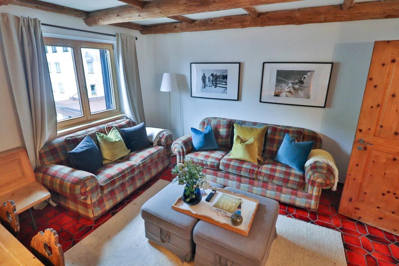 Cafe Schneider Appartments ซังคท์อันทอนอัมอาร์ลแบร์ก ภายนอก รูปภาพ