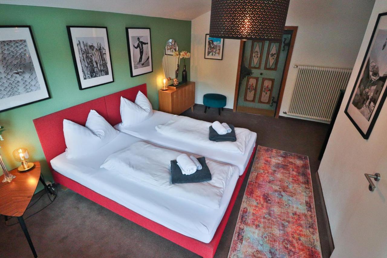Cafe Schneider Appartments ซังคท์อันทอนอัมอาร์ลแบร์ก ภายนอก รูปภาพ